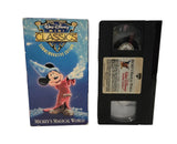 Walt Disney Mini Classics Mickey's Magical World VHS Tape (1988)
