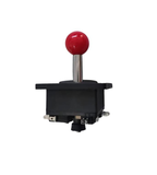 Ball Top 4-Way / 8-Way HAPP Style Arcade Joystick – JAMMA / MAME - Red