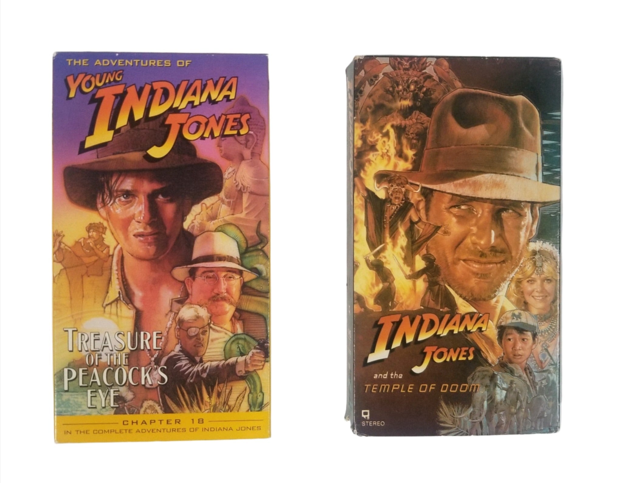 Indiana Jones VHS Tapes - Lot of 2 – Geek Guilt