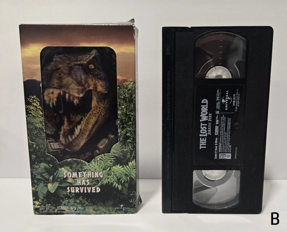 The Lost World Jurassic Park VHS Tape  (1997)