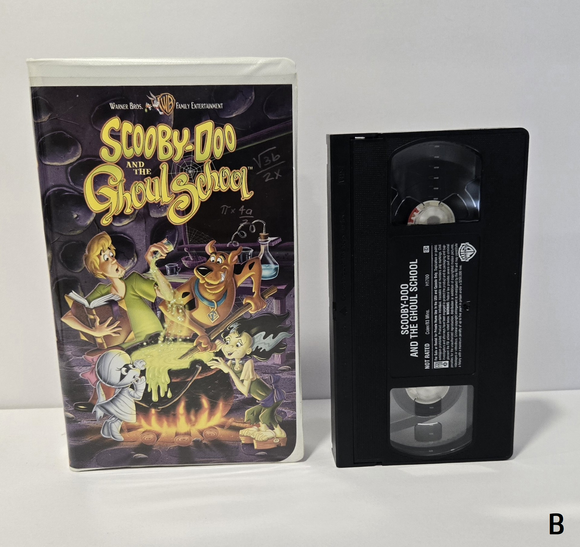 Scooby-Doo and the Ghoul School Clamshell VHS Tape - 2001