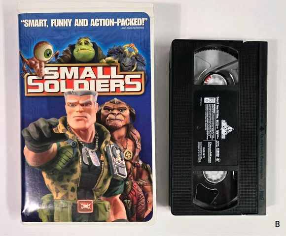 Small Soldiers VHS Tape (1998)