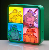 Official Teenage Mutant Ninja Turtles 3D DESK LAMP / WALL LIGHT