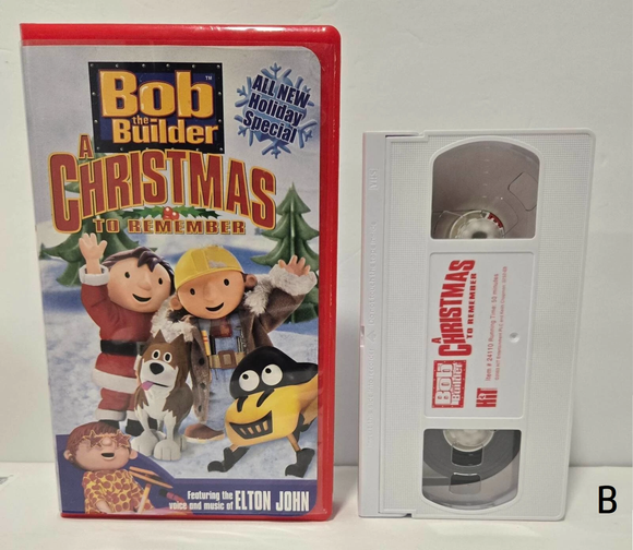 Bob the Builder: A Christmas to Remember Clamshell VHS Tape (2003)