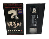 Scream 3 VHS Tape (2000)