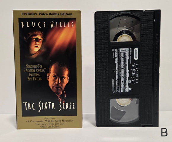 The Sixth Sense - VHS Tape (2000)