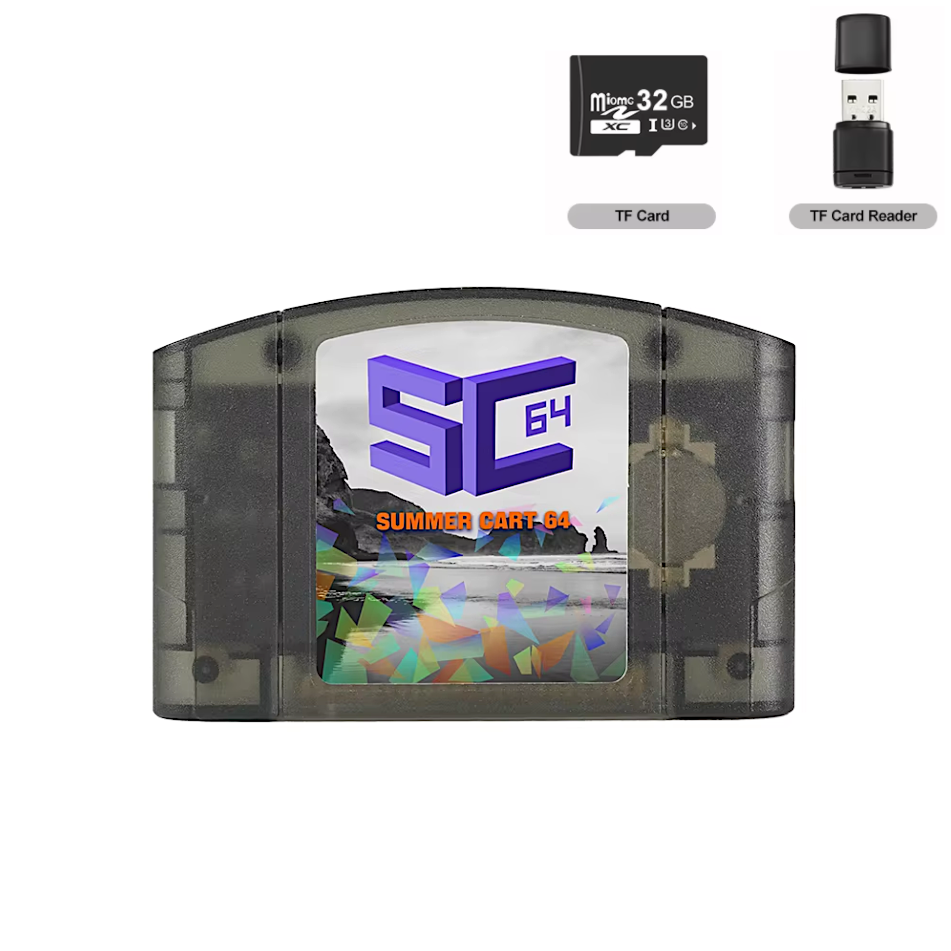 SummerCart64 SD Flash Cartridge for the Nintendo 64 Console – Geek 