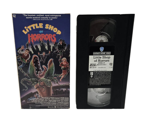 Little Shop of Horrors VHS Tape (1991)