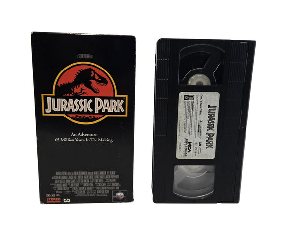 Jurassic Park VHS Tape (1993)