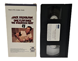 Jack Nicholson One Flew Over The Cuckoo's Nest VHS Tape (1975)