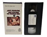 Jack Nicholson One Flew Over The Cuckoo's Nest VHS Tape (1975)