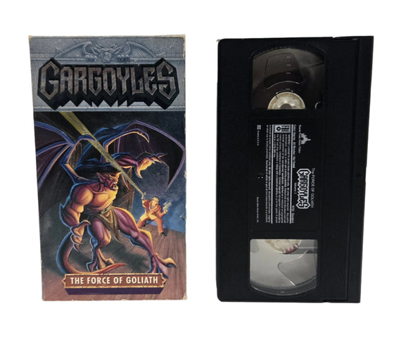 Gargoyles Volume 2 The force of Goliath VHS Tape (1995)