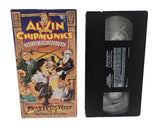 Alvin and the Chipmunks Daytona Jones VHS Tape and The Pearl of Wisdom (1995)