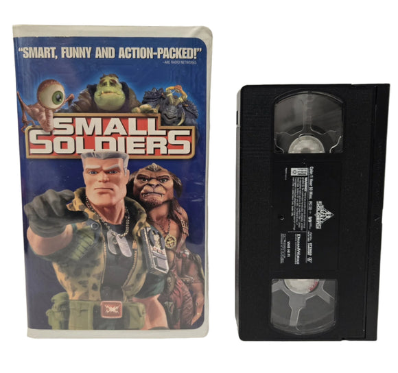 Small Soldiers Clamshell VHS Tape (1998)