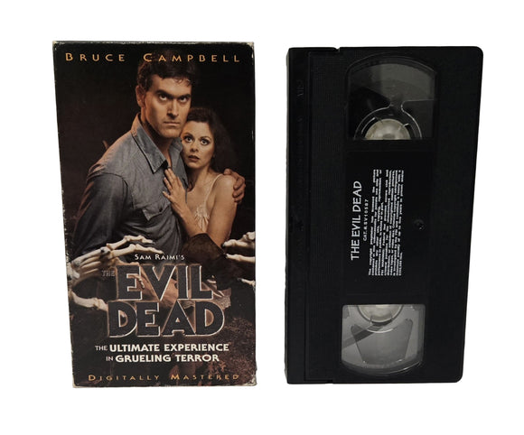 The Evil Dead Digitally Mastered VHS Tape (1998)