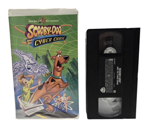 Scooby-Doo and the Cyber Chase Clamshell VHS Tape (2001)