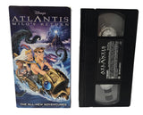 Disney's Atlantis Milo's Return VHS Tape (2003)