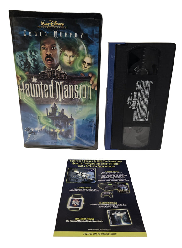 The Haunted Mansion Clamshell VHS Tape (2004)