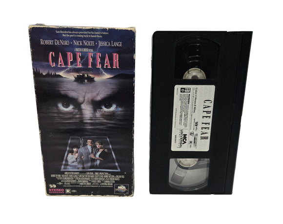 Cape Fear VHS Tape (1991)