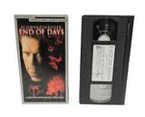 End of Days VHS Tape (2000)