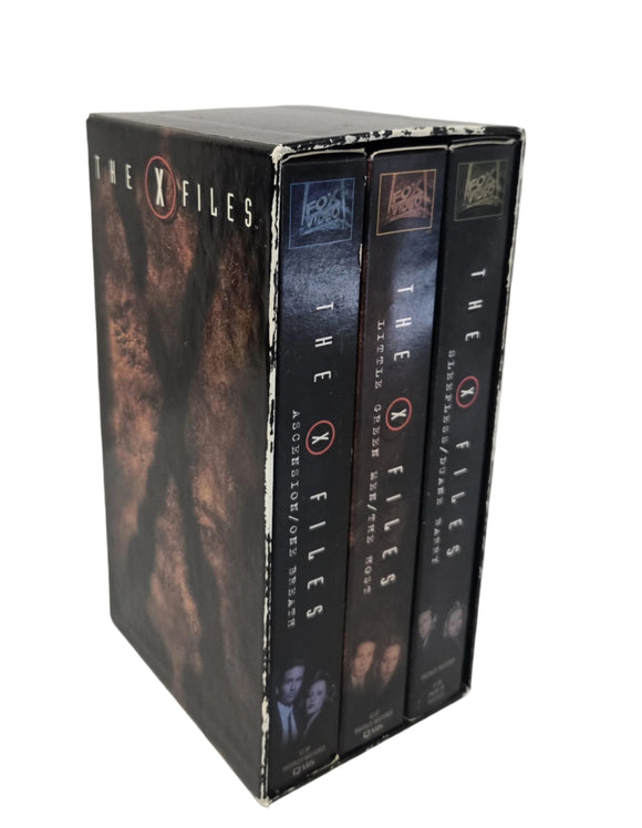 The X Files Box Set 3-VHS Tapes (1997)