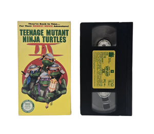 Teenage Mutant Ninja Turtles III VHS Tape (1993)