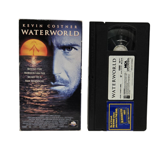 Kevin Costner Waterworld VHS Tape (1995)