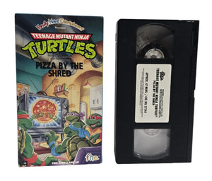 Teenage Mutant Ninja Turtles Pizza by the Shred VHS Tape (1990)
