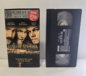 Gangs of New York VHS Tape (2003)