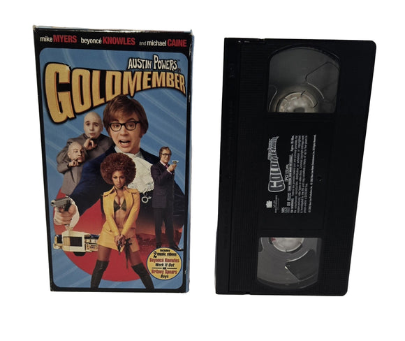 Austin Powers Goldmember VHS Tape (2002)