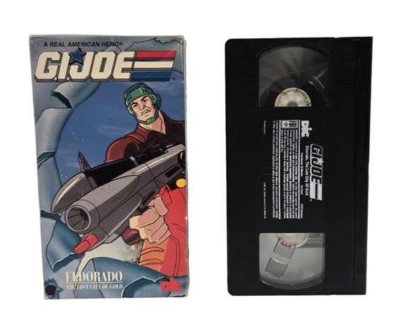 G.I. Joe Eldorado The Lost City of Gold VHS Tape (1992)