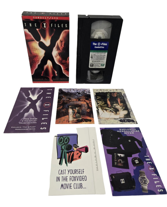 The X Files Conduit /Ice VHS Tape (1996)