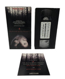 The Blair Witch Project VHS Tape with Promotional Insert (1999)