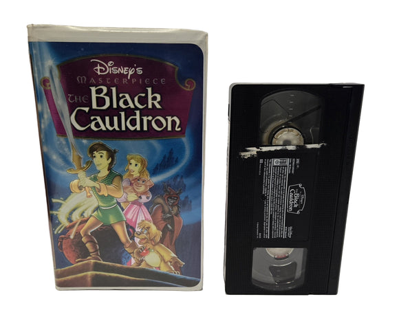 The Black Cauldron Clamshell VHS Tape (1998)
