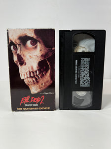 Evil Dead 2: Dead By Dawn VHS Tape (1998)