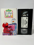 Elmo's World VHS Tape (2000)