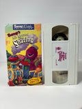 Barney's All Aboard For Sharing VHS Tape (1996)