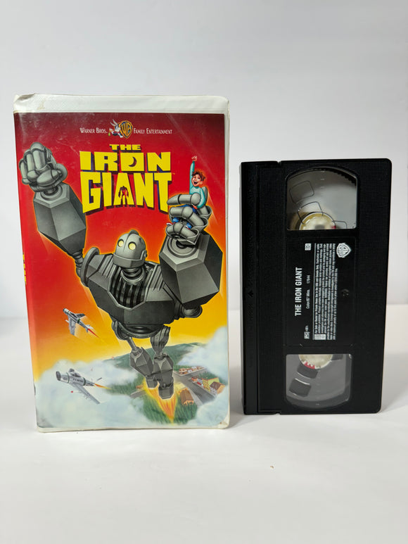 The Iron Giant VHS Tape with Pack in Promo (1999)