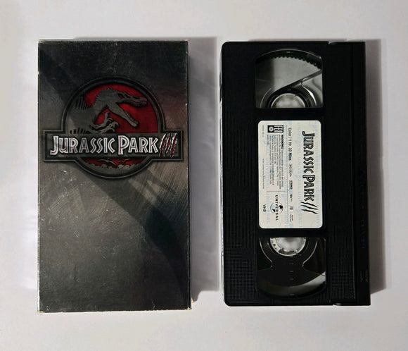 Jurassic Park III (VHS Tape)