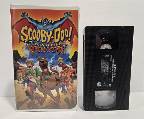 Scooby-Doo and the Legend of the Vampire VHS Tape Clamshell (2003)