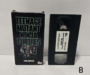 Teenage Mutant Ninja Turtles: The Movie VHS Tape (1990)