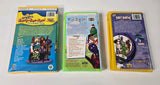 The Wiggles VHS Lot of 3, Hoop-Dee-Doo, Space Dancing & Wiggly Play Time