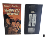 Abbott and Costello Meet Dr. Jekyll and Mr. Hyde VHS Tape (1991)