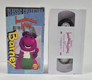 Barney Imagination Island VHS Tape (1999)