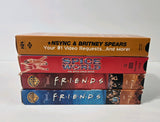 Lot of 4 VHS Tapes - Spice World, Friends Vol 2 & 4, NSYNC & Britney Spears