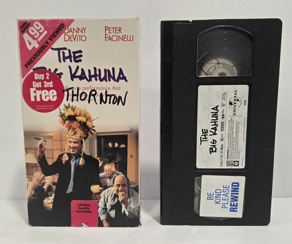 The Big Kahuna VHS Tape (1999)