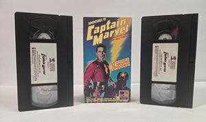 Adventure of Captain Marvel Box Set VHS Tapes (1985)