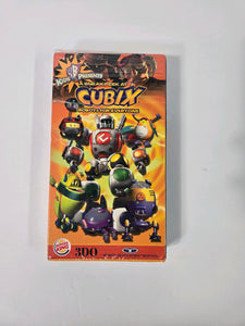 CUBIX VHS Tape Robots for Everyone - Sealed Copy 2001 Burger King Promo