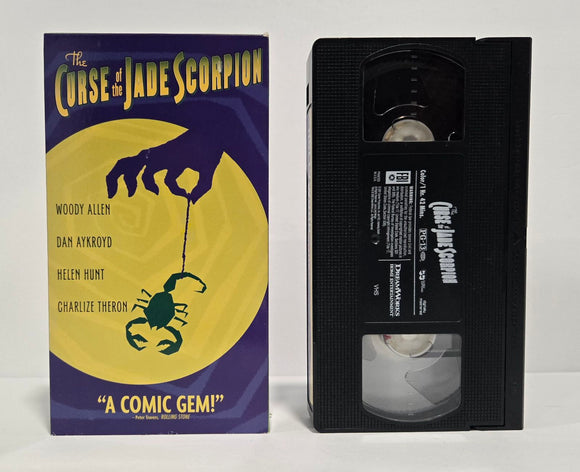 Curse of the Jade Scorpion VHS Tape (2002)