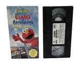 The Adventure of Elmo in Grouchland Sing and Play VHS Tape (1999)